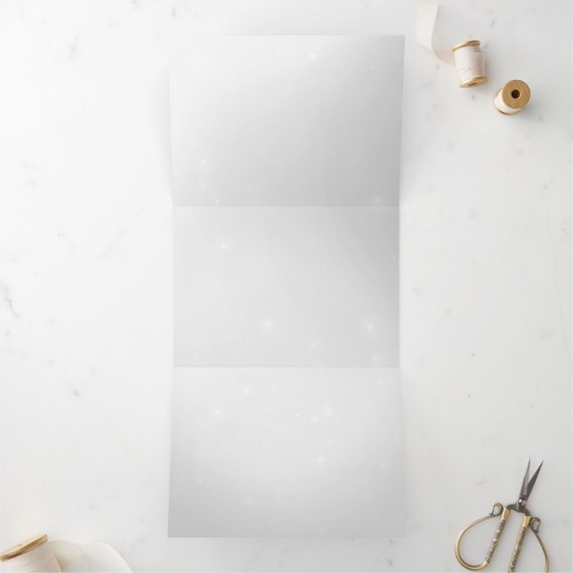 Convite Com Dobra Tripla Redesenhar do Zero - Criar um Personalizado (Dentro)