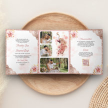 Rosa Dourado Renda Floral Índio Pavão Casamento