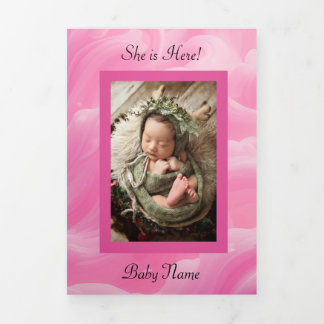 Convite Com Dobra Tripla Triplo - Letra Fold Invation