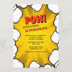 Convite cómico das nuvens