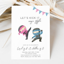 Convite Conjunta Ninja Birthday | Aniversário da S