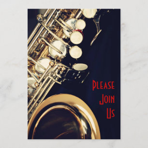 Convite Considerando Saxofone