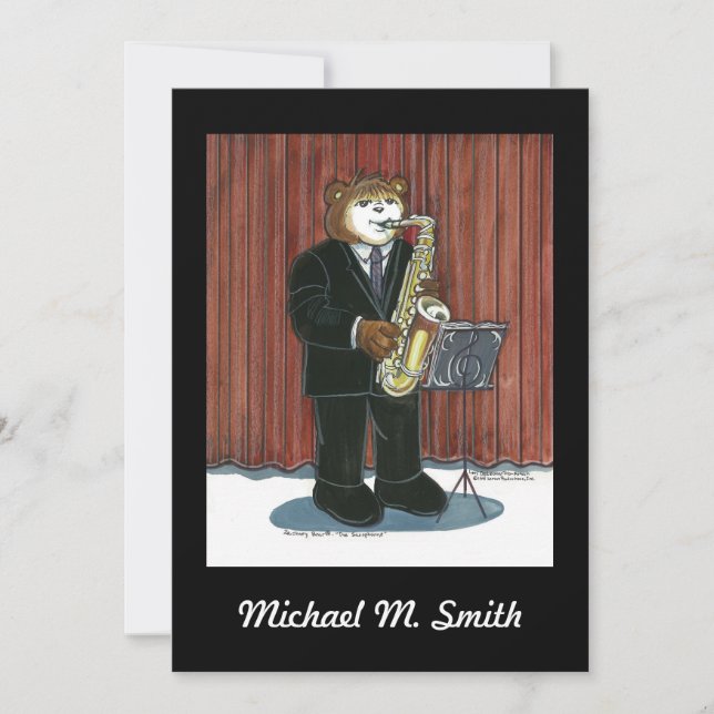 Convite Considerando - Saxofone (Frente)