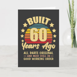 Convite Construído há 60 anos Todas as Peças Originais Ani