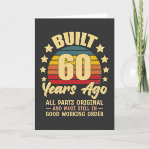 Convite Construído há 60 anos Todas as Peças Originais Ani