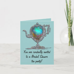 Convite Convidado do Partido do Chá Chá de panela Vitorian