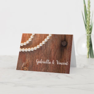 Convite Convocação para Casamento de Casal de Casca de Pér