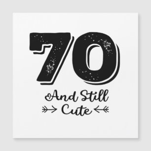 Convite cool cute 70th birthday quote sayings