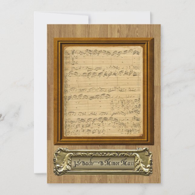 Convite coral do concerto (Frente)