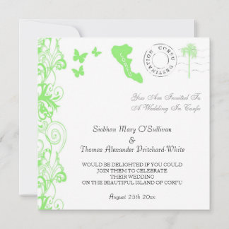 Convite Corfu Wedding