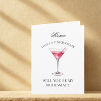 Cosmo Martini, Você Será Minha Carta De Bridesmaid
