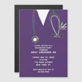 Convite Creative Nurse Formando Party