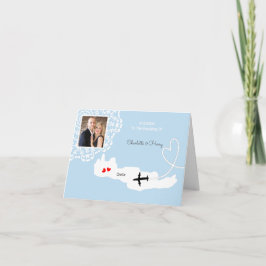 Convite Creta Destino de Casamento Grego