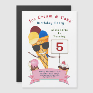 Convite Crianças Festa de aniversário Divertidas