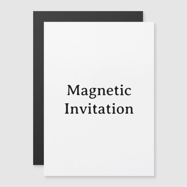 Convite Crie seu próprio 5" x 7" simples e personalizado (Frente/Verso)