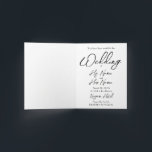 Convite Crie seu próprio casamento<br><div class="desc">Crie seus próprios convites de casamento personalizados! Personalize o texto e o estilo de fonte mostrados neste convite,  adicione imagens,  se desejar,  e altere a cor de fundo no editor de design para corresponder perfeitamente ao seu tema de casamento.</div>