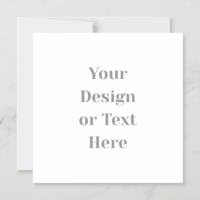 Convite Customizable Your Design or Text Here Personalized (Frente)