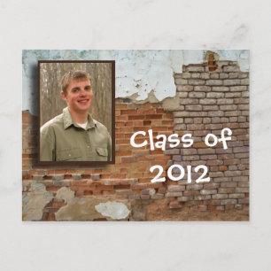 convite da casa aberta - parede de desintegração