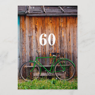 Convite da celebração do aniversário do ciclist