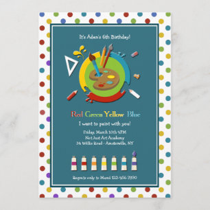 Convite da classe de arte