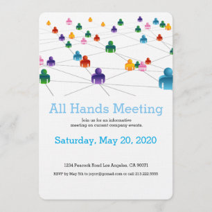 Convite da Equipe de Rede de Negócio