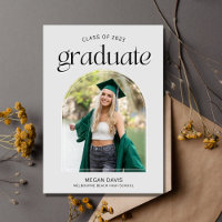 Convite da Festa de Anúncio de Graduação de segund