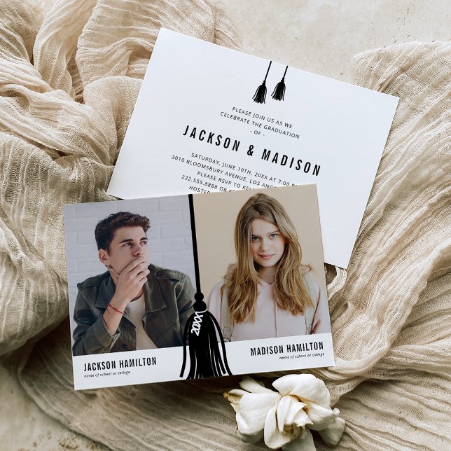 Convite da Festa do Broche de Formatura Double Joi (Criador carregado)