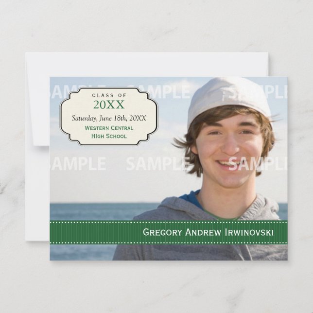 Convite da fita da graduação (Frente)