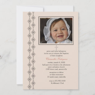 Convite da foto do biscoito