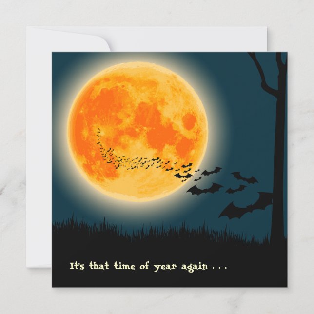 Convite da lua cheia (Frente)