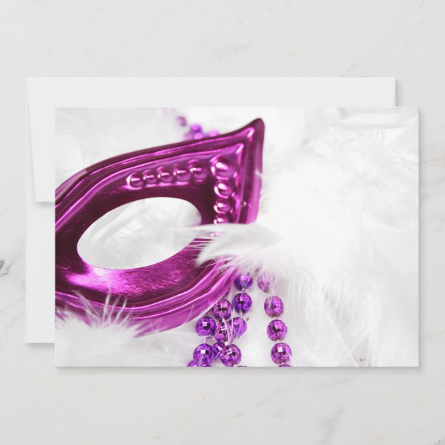 Convite da máscara (Frente)