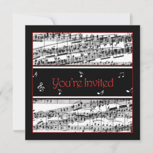 Convite da música - usos opcionais