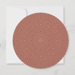 Convite da Rodada Infinity em Vermelho e Branco