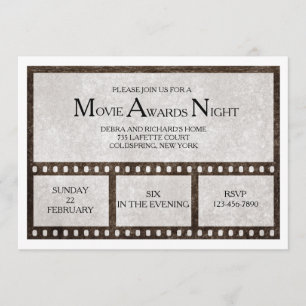 Convite da tira do filme