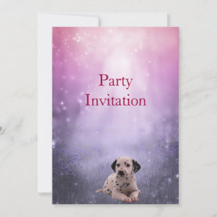 Convite Dalmata no Parque