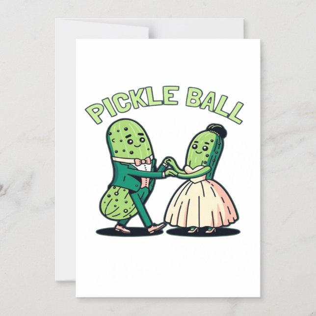 Convite Dança de Salão Pickleball (Frente)