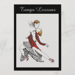 Convite das lições do tango