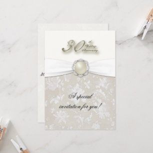 Convite de 30º Aniversário de Casamento