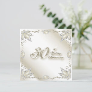 Convite de 30º Aniversário de Casamento
