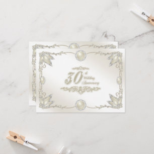 Convite de 30º Aniversário de Casamento