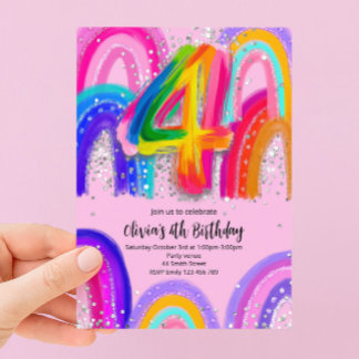 Convite de 4º Aniversário