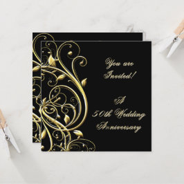 Convite de 50º Aniversário de Casamento
