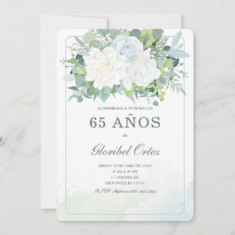 Convite de 65 Anos Mulher