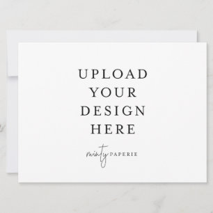 Convite de 6,5" x 8,75" - Paisagem