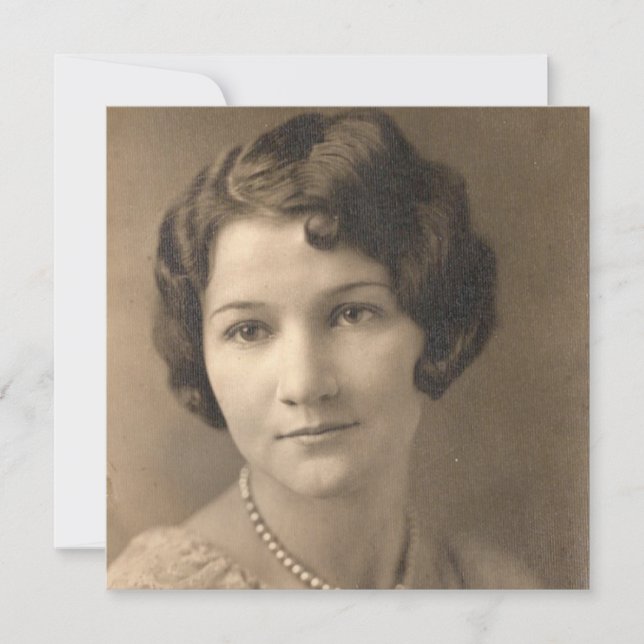 Convite de 70 de aniversário de fotografias (Frente)