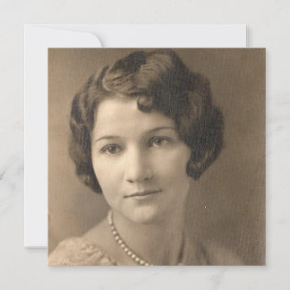 Convite de 80 de aniversário de fotografias