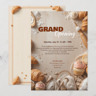 Convite de Abertura da Grande Folha Personalizada