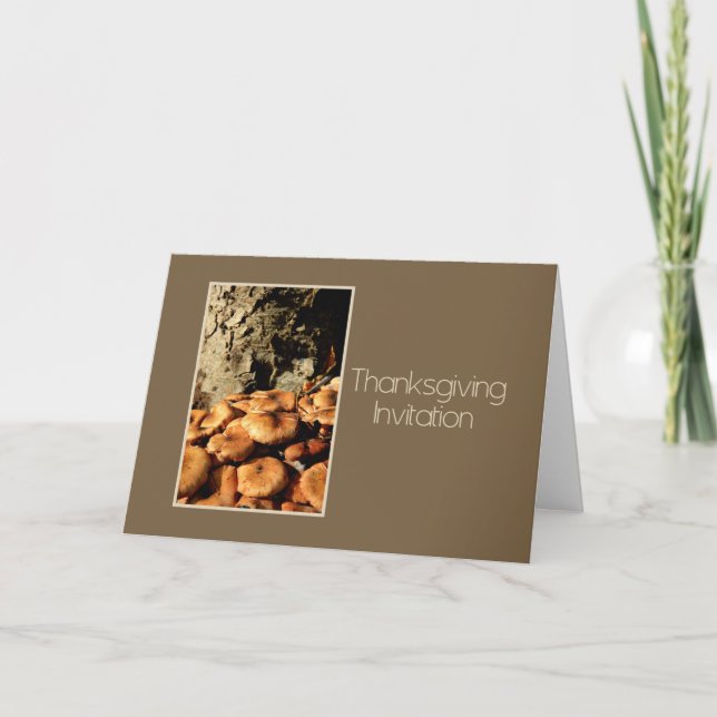 Convite de Ação de Graças (Frente)