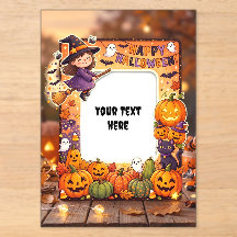 Convite de Acrílico de Halloween Fofo #1