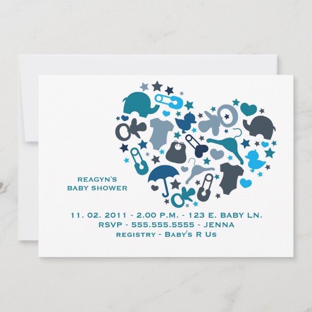 Convite de amor de mãe (Frente)